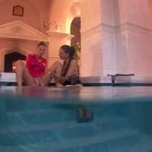 : Silk, Satin, and Fur In The Pool and Underwater