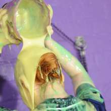 DungeonMasterOne: New download: Nurse Rosemary gets gunged in her uniform!