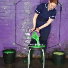DungeonMasterOne: New download: Nurse Rosemary gets gunged in her uniform!