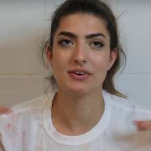 Plonk: YT hotness rclbeauty in choc syrup and fake blood