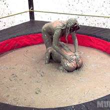 wamfan: Mud Wrestling Video:  Down and Dirty