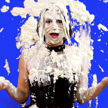 PieZone: Watch This Nerdy Hipster Girl Get Obliterated In Pies and Slime!