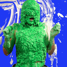 PieZone: Watch This Nerdy Hipster Girl Get Obliterated In Pies and Slime!