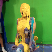 PieZone: Preview Pics Of New Model Slimed In Bra and Jeans!