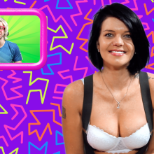 PieZone: Now Available!  Lucy Takes The 90's Slime Party Challenge!