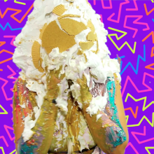 PieZone: Now Available!  Lucy Takes The 90's Slime Party Challenge!