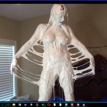 Jayce: New on Vidown :) Stuck in Bed w/ my Hitachi!