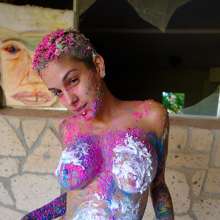 messyhot: 50% off Afton Marie's cake porn scene