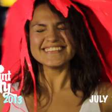 Skills: Girls and Guys Gunged with Paint in old uncovered promos