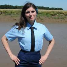 DungeonMasterOne: Langstonedale: Honeysuckle and Maude in skirt uniform mud fun!