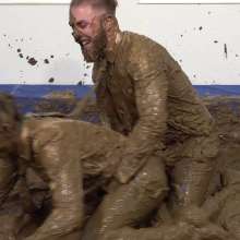 MrWAM: MrWam's Smart-Shirt Mud Wrestling Josh James