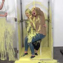 MostWam: Jade and Emily Gunged Socks