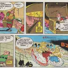 pimess79: Mess and humiliations in comics (Lucky Luck, Asterix y Obelix, Superlopez