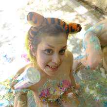 messyhot: Audra and Fiona Sage Role Play Cake Fairy Magic