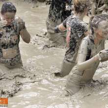 FOXY: New pics a group in deep mud