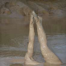 FOXY: pictures of Marion in deep mud