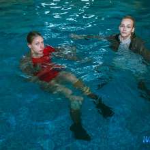 wet.look.me: It will be very hot!Top wetlook!Group wetlook set17/2018-Angela and Tash