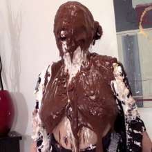 Messygirl: Obliterated with pies during a survey