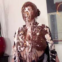 Messygirl: Obliterated with pies during a survey