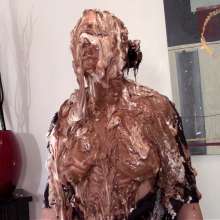 Messygirl: Obliterated with pies during a survey