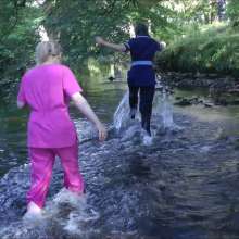 DungeonMasterOne: Download: Purity and Felicity in the river in medical uniforms