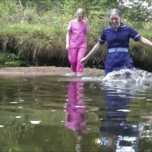 DungeonMasterOne: Download: Purity and Felicity in the river in medical uniforms