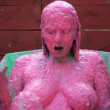 PieGuy99: Amilia's Big Boobs Slimed