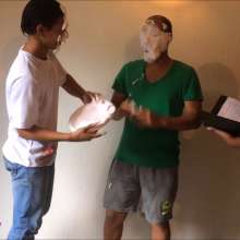 RevSlymsford: Alex V Antony Messy Quiz with Naked Mess Forfeit