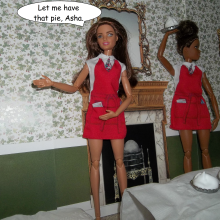 Twilight Man: The Diminutive Divas:  Pie Fight Party