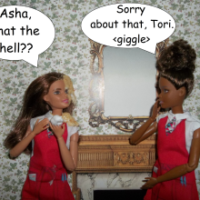 Twilight Man: The Diminutive Divas:  Pie Fight Party