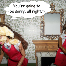Twilight Man: The Diminutive Divas:  Pie Fight Party