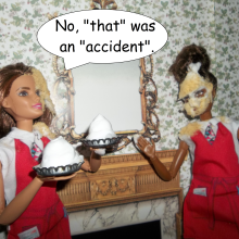 Twilight Man: The Diminutive Divas:  Pie Fight Party