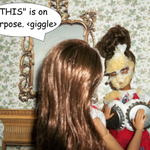 Twilight Man: The Diminutive Divas:  Pie Fight Party