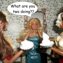 Twilight Man: The Diminutive Divas:  Pie Fight Party