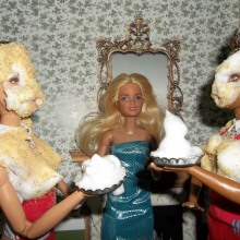 Twilight Man: The Diminutive Divas:  Pie Fight Party