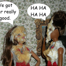 Twilight Man: The Diminutive Divas:  Pie Fight Party