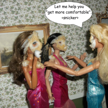 Twilight Man: The Diminutive Divas:  Pie Fight Party