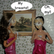 Twilight Man: The Diminutive Divas:  Pie Fight Party