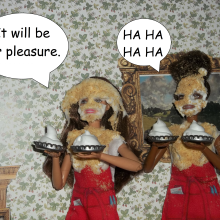 Twilight Man: The Diminutive Divas:  Pie Fight Party