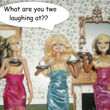 Twilight Man: The Diminutive Divas:  Pie Fight Party