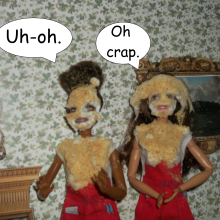 Twilight Man: The Diminutive Divas:  Pie Fight Party