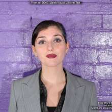 DungeonMasterOne: Maude gets soggy in a sharp business suit and Playboy boots!