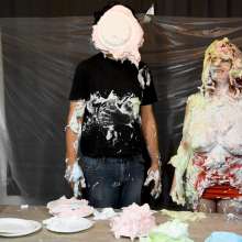 MessyCleo: Foam Pie Contest