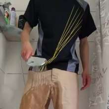 XXWetshortslover: Hot Skater Teen Shower and Jerk Off