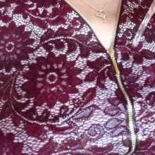 MadelineOasis: Oasis Video--Madeline Soaks a Beautiful Plum Dress