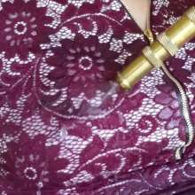 MadelineOasis: Oasis Video--Madeline Soaks a Beautiful Plum Dress