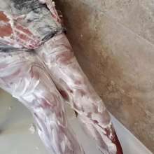 MadelineOasis: Oasis Video--Trashing a Nice Suit With Shaving Cream