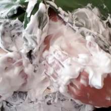 MadelineOasis: Oasis Video--Trashing a Nice Suit With Shaving Cream