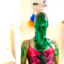 Clifford Anderton: Crazy Slime Play in Pink Dress