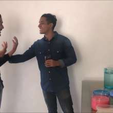 RevSlymsford: Rafa V John in "Don't Date My Little Sister!" Piefight